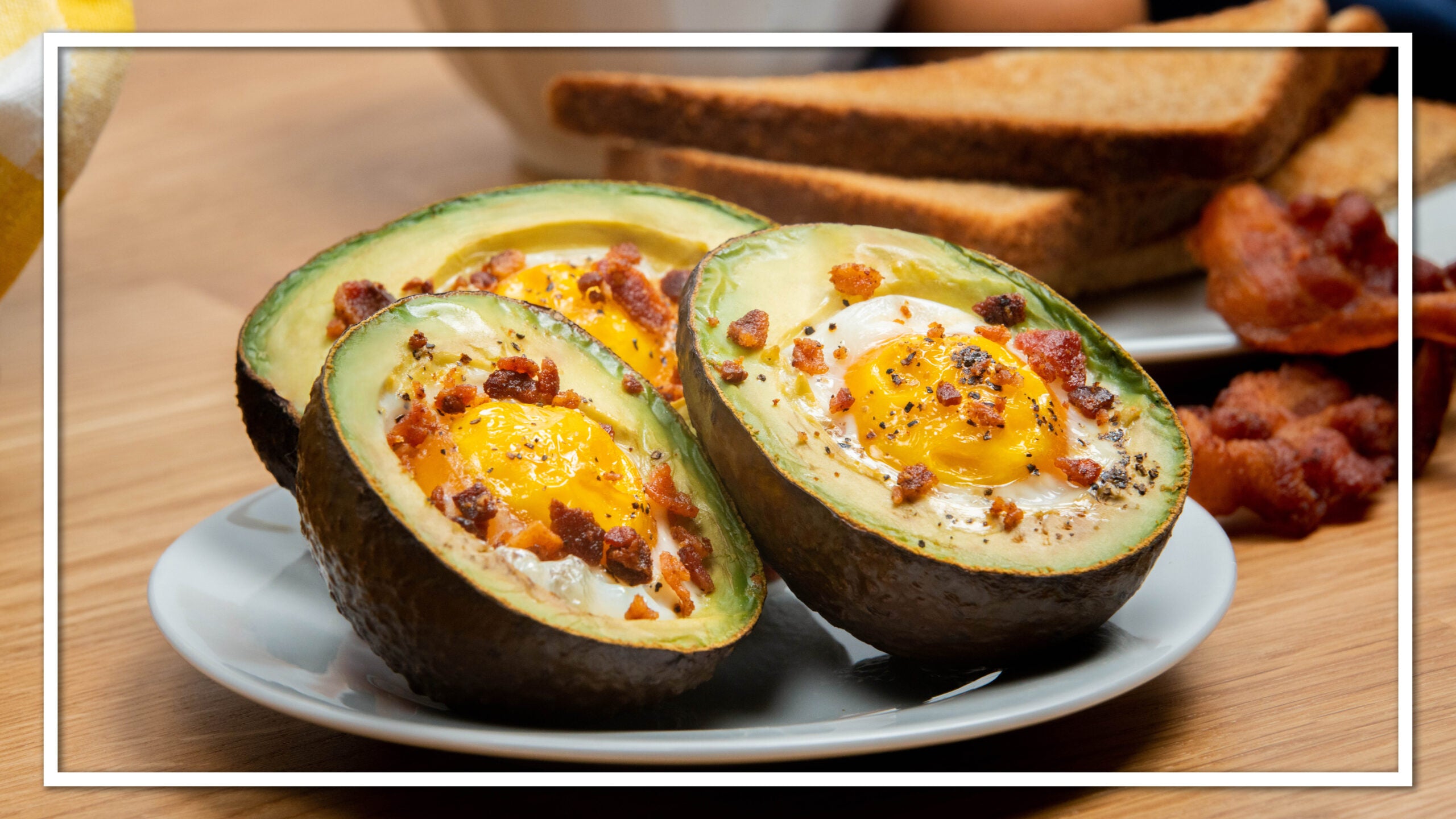 Bacon Avocado Egg Bake – Cooking Panda