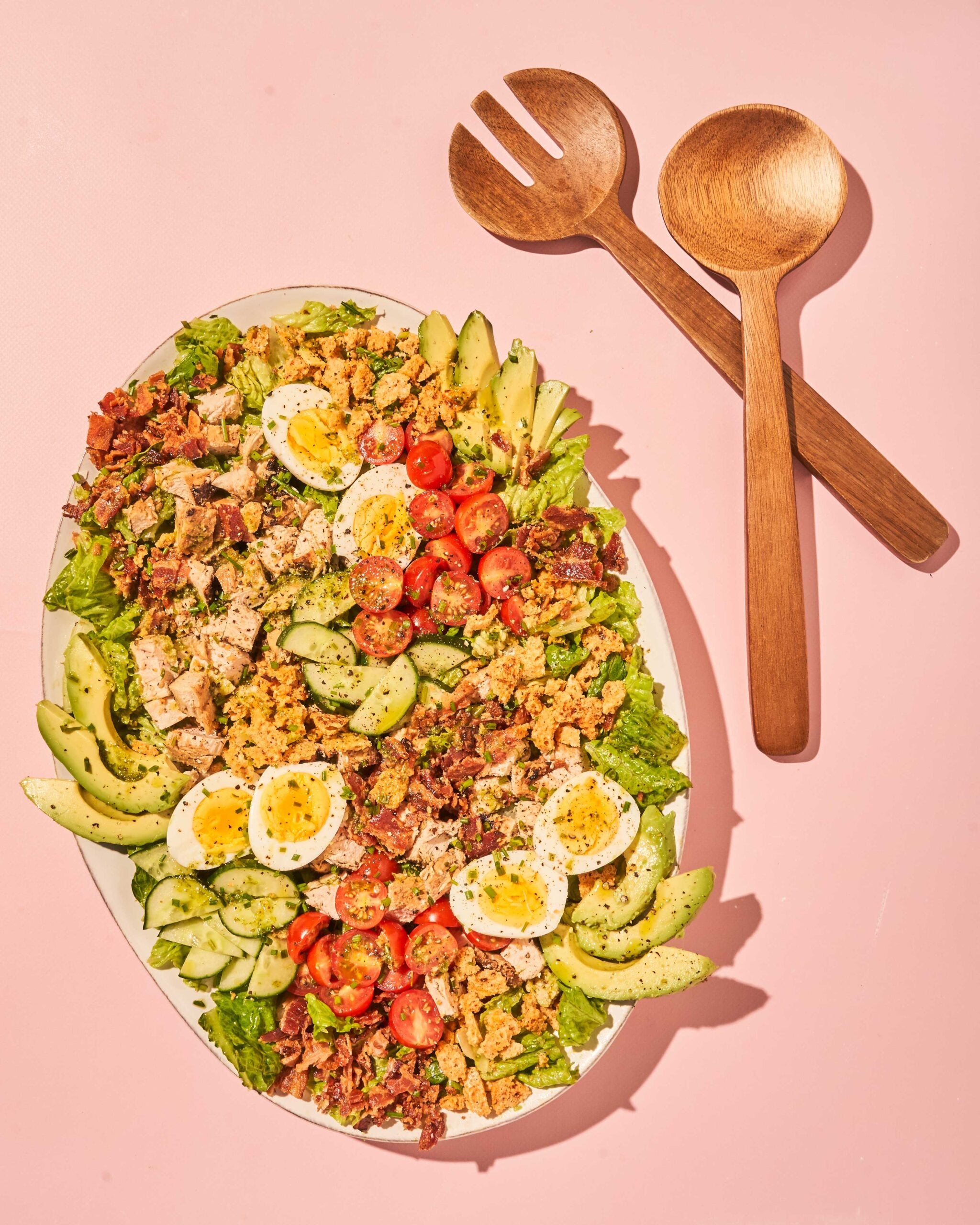 Crunchy Cobb Salad
 &ndash; Cooking Panda
