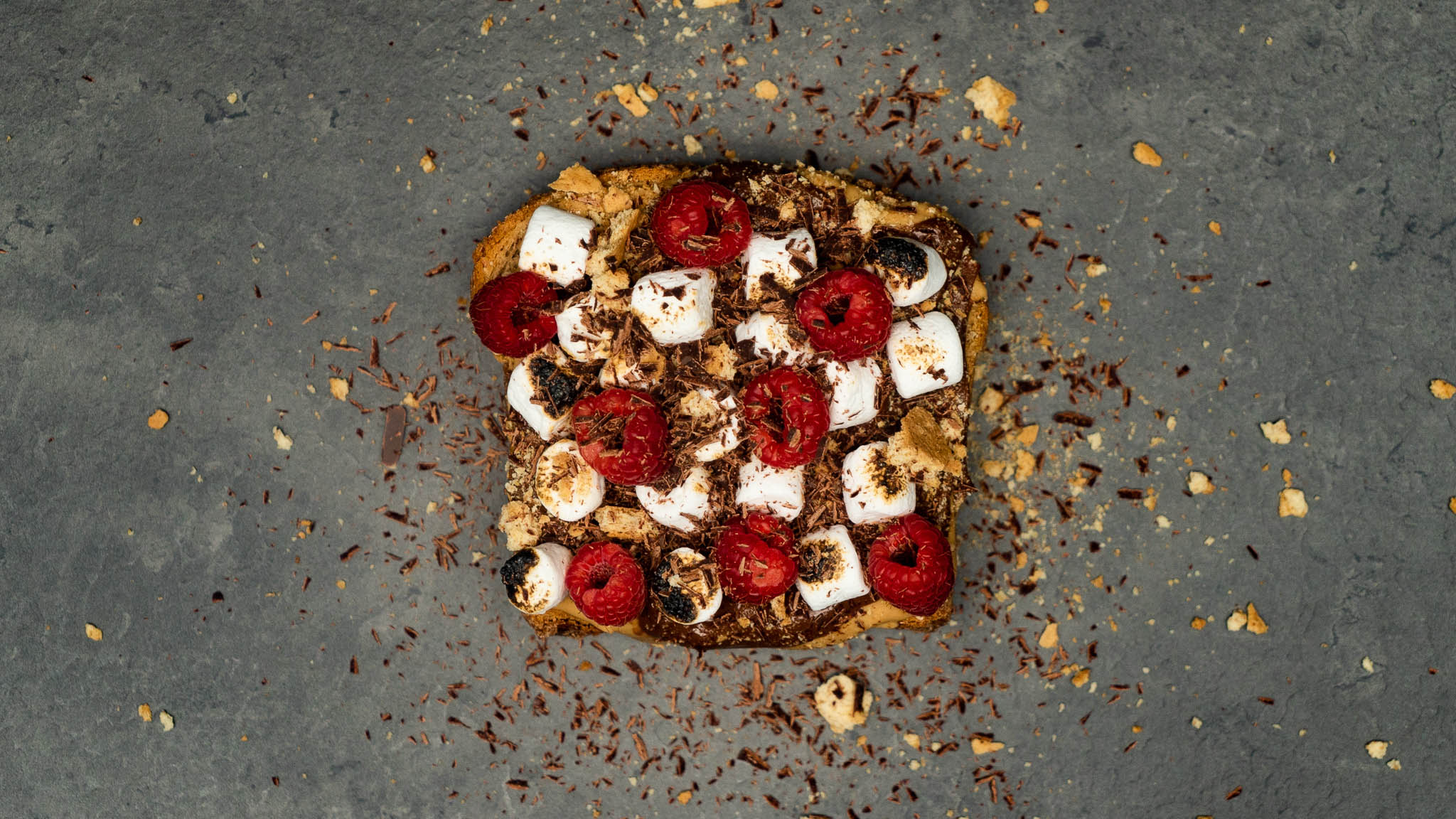 S'more Berry Toast
 &ndash; Cooking Panda