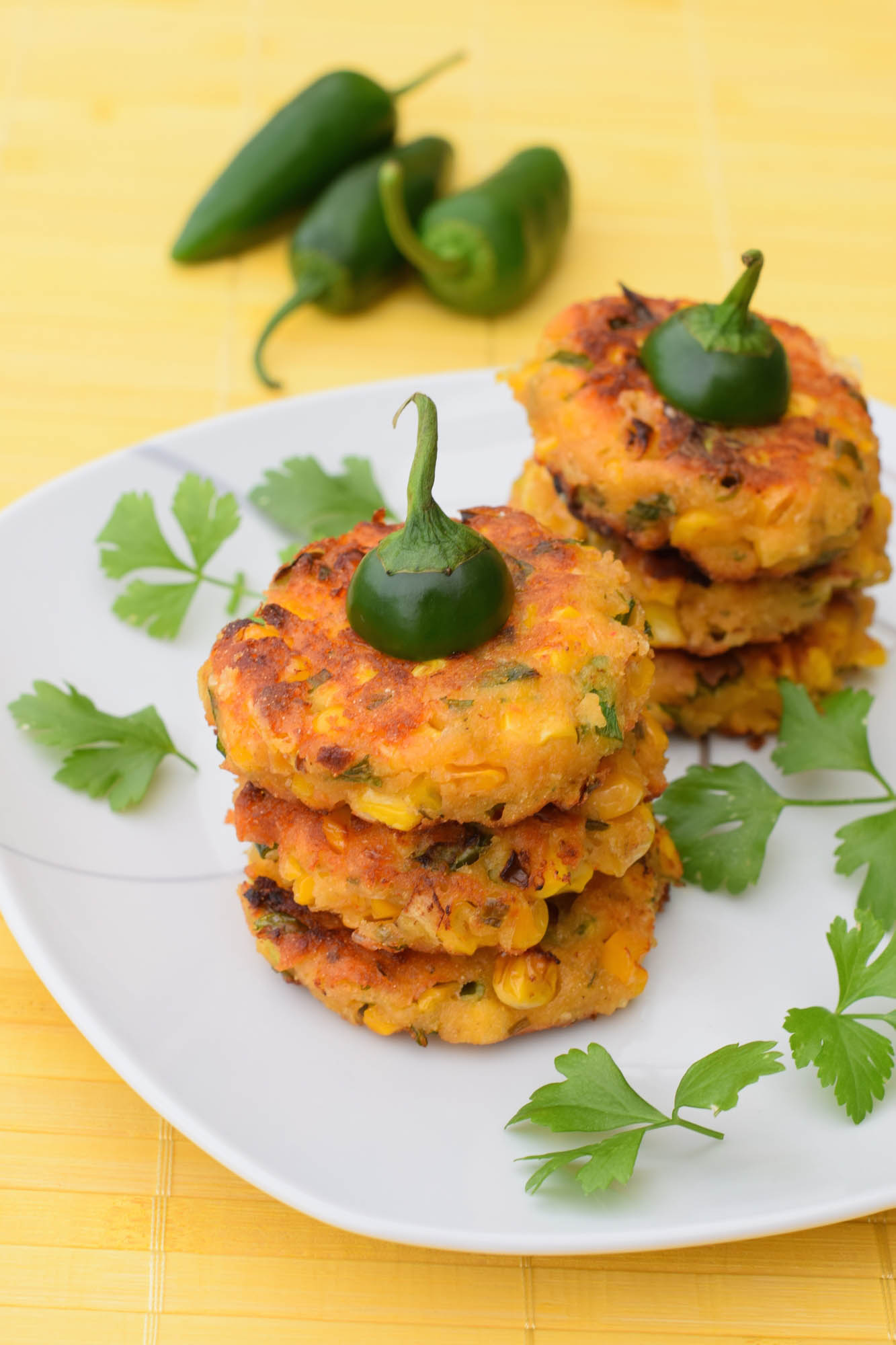 Mini Corn Zucchini Cakes Cooking Panda