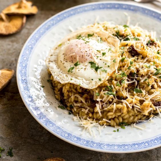 Mushroom Risotto
 &ndash; Cooking Panda