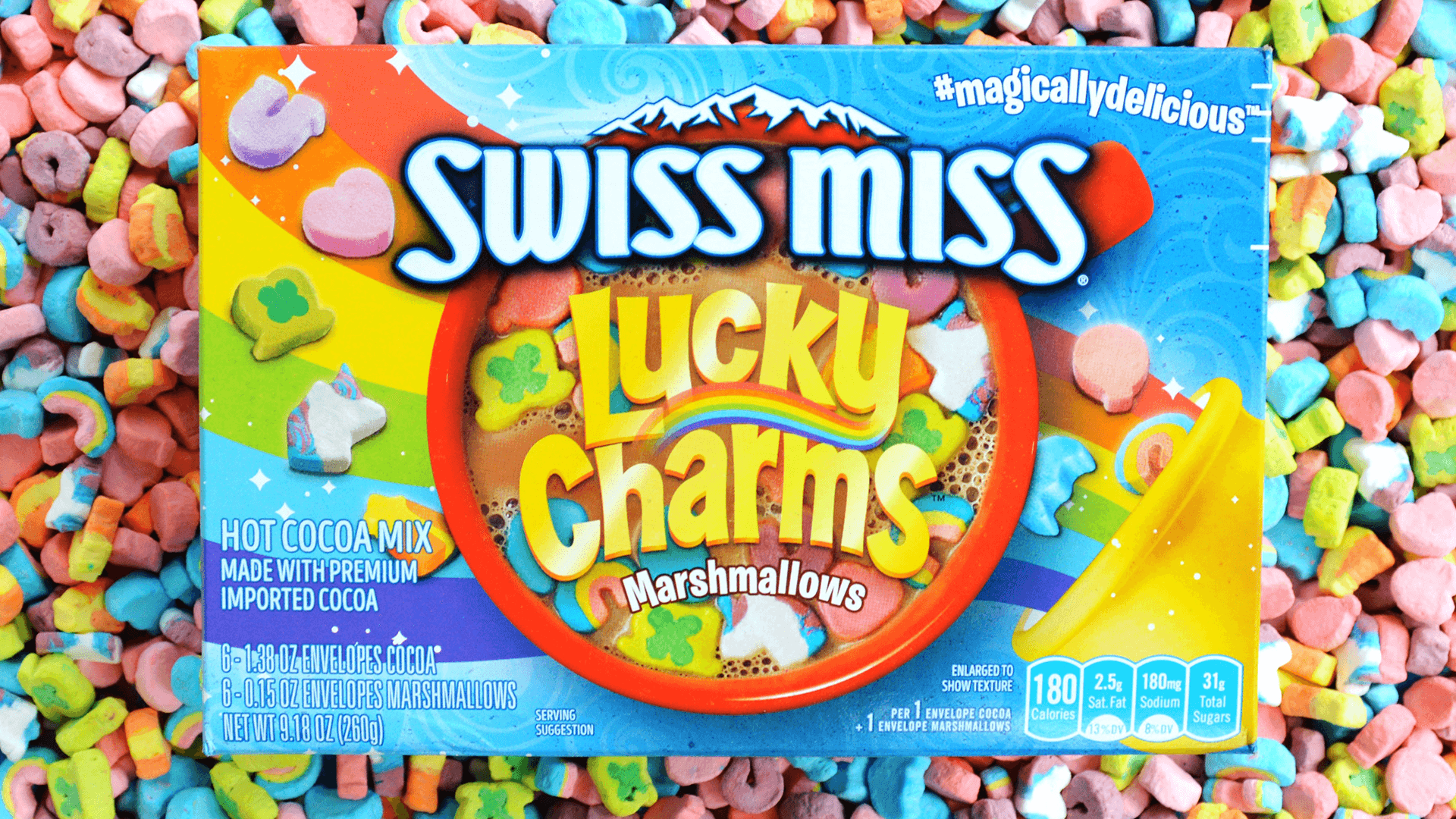 Swiss Miss and Lucky Charms Team Up for New Magically Delicious Hot Cocoa –  Cooking Panda