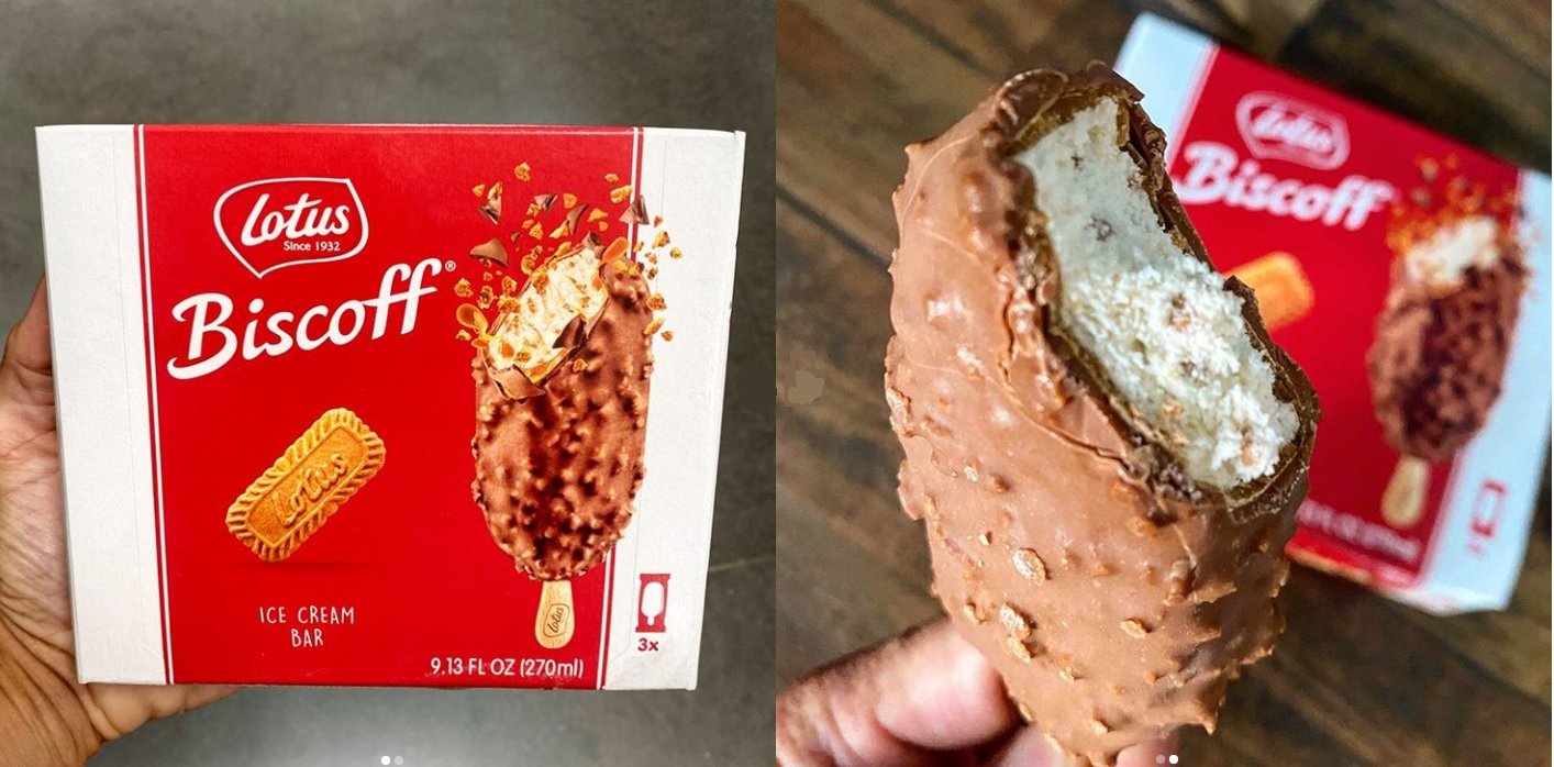 Biscoff Ice Cream Bars Are Out And Filled With Cookie Butter Cooking Panda