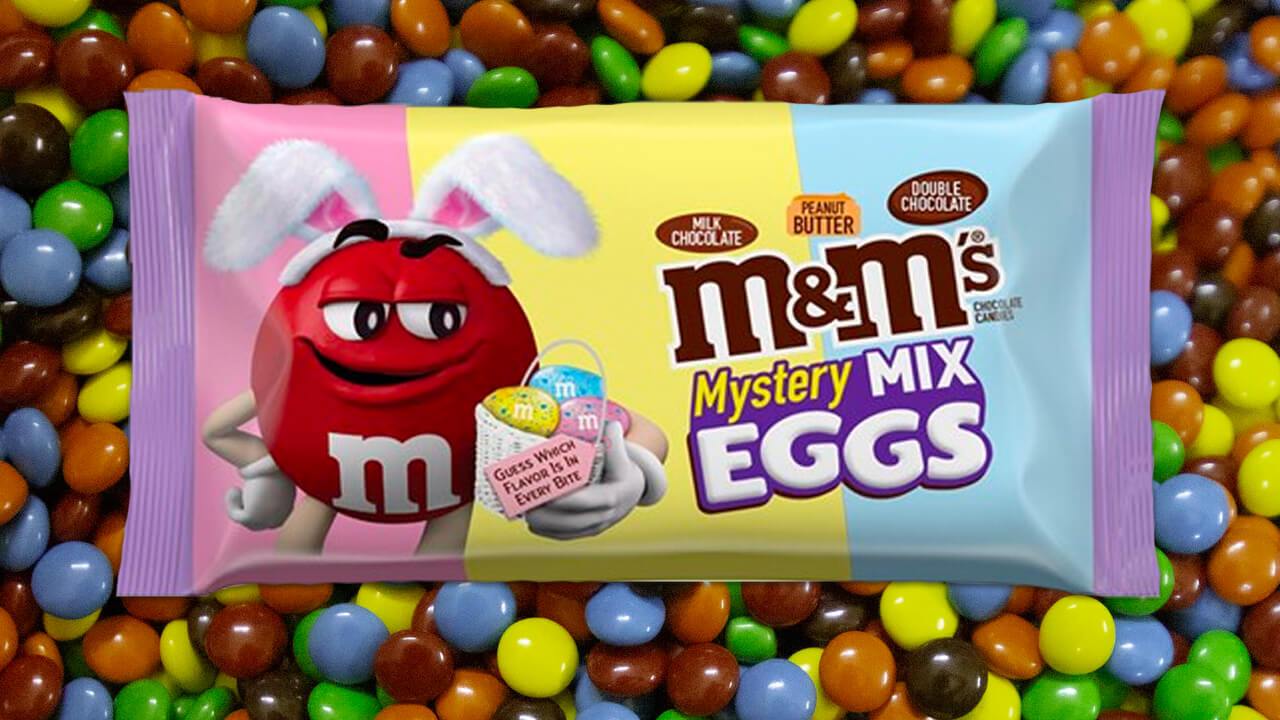 M&M'S Mystery Mix Easter Eggs Milk Chocolate Candy Assortment, 8