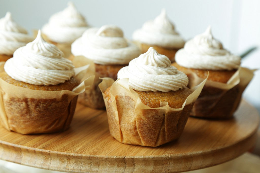 Pumpkin Cupcakes
 &ndash; Cooking Panda