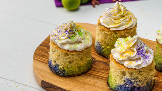 Mini Boozy King Cakes