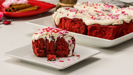 Red Velvet Cinnamon Rolls