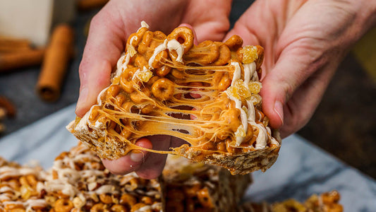 Butterscotch Pumpkin Cheerio Bars