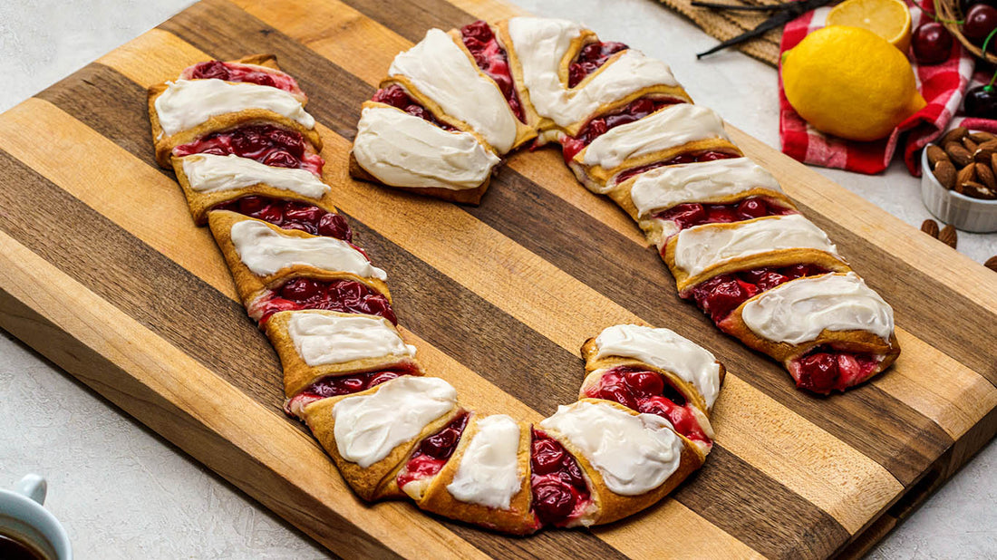 Candy Cane Danish