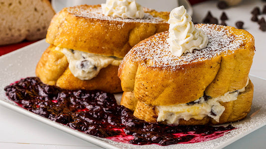 Cannoli Stuffed French Toast