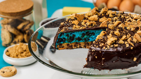 Cookie Monster Cheesecake