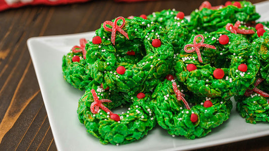 Cornflakes Christmas Wreaths