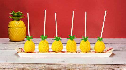 Pineapple Cake Pops