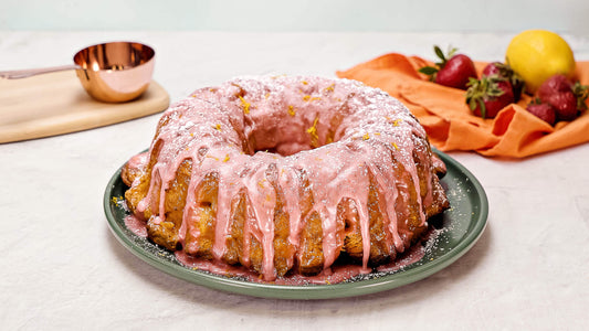 Strawberry Lemonade Monkey Bread