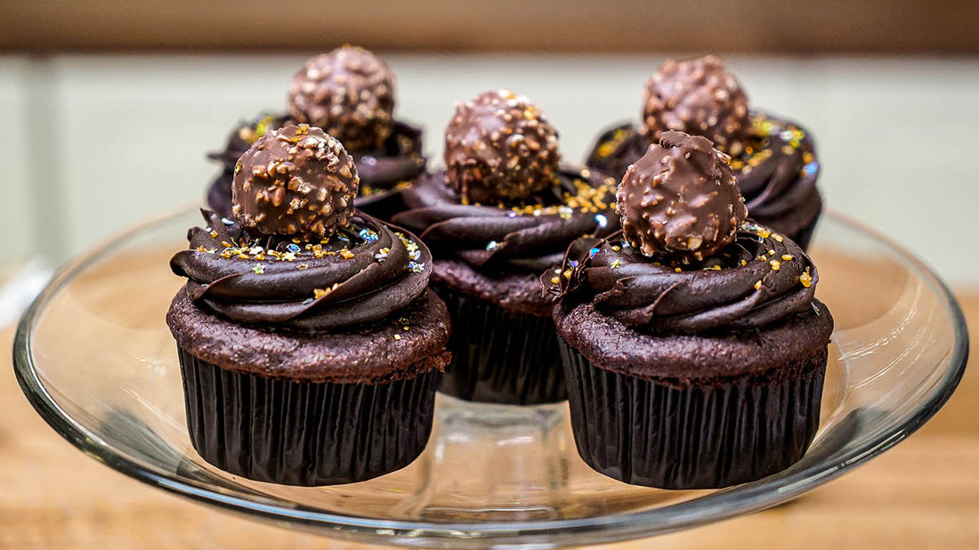 Ferrero Rocher Cupcakes