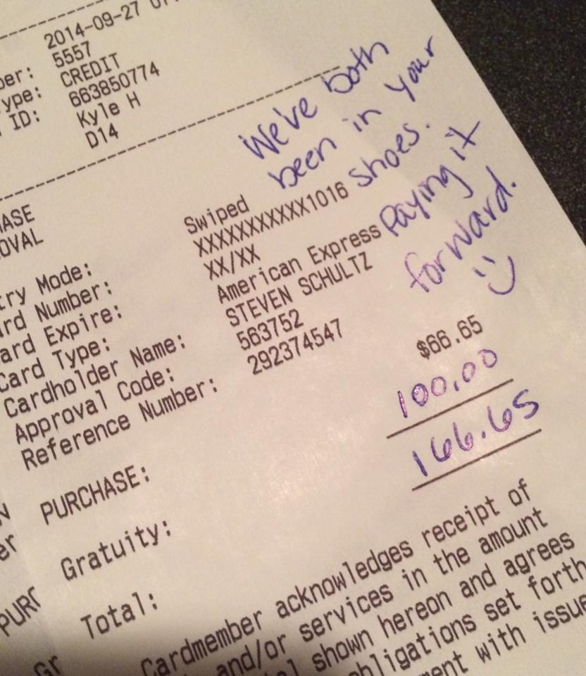 After Getting Awful Service, This Couple Decided To Leave Their Waiter A Note (Photo)