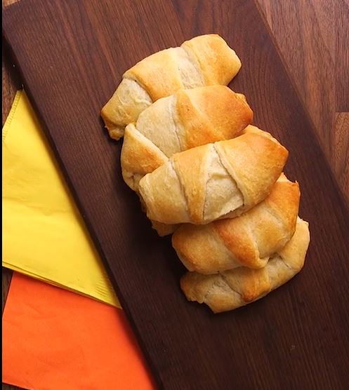 Pumpkin Crescent Rolls