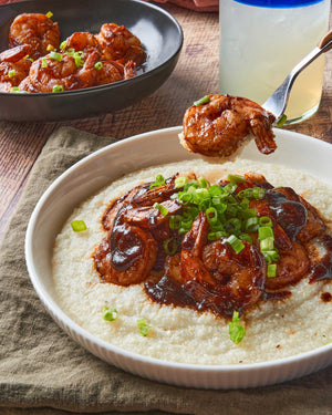 BBQ Shirmp and Grits