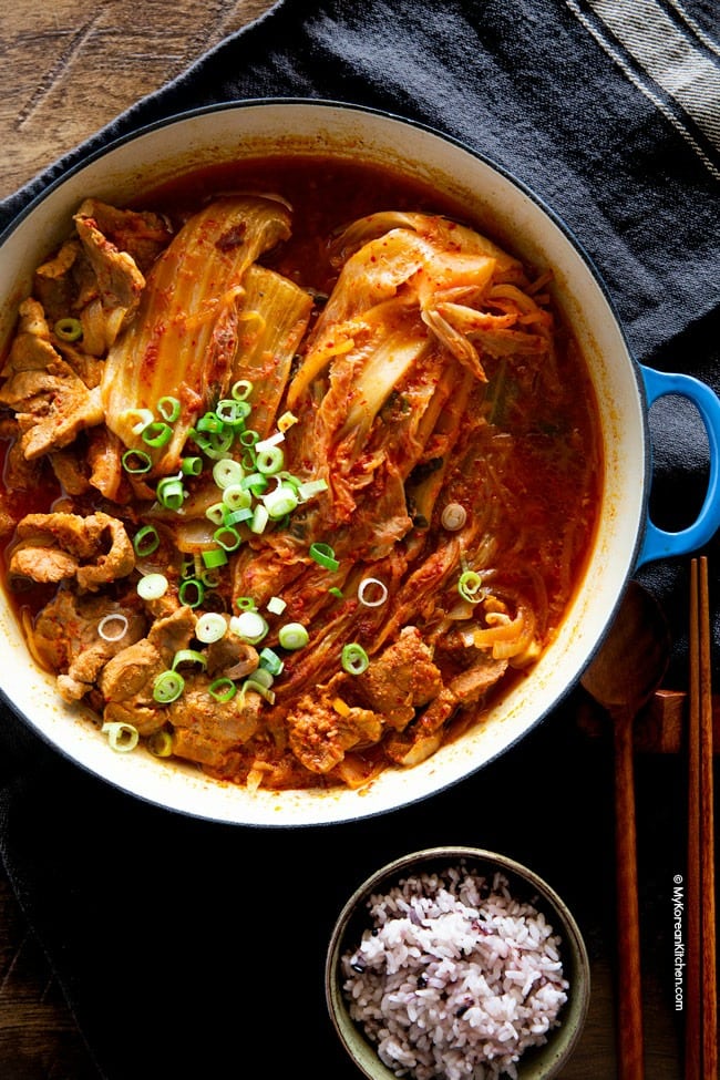 Kimchi Jjim (Braised Kimchi)