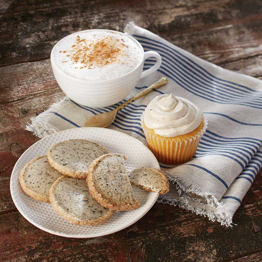 Chai Tea Shortbread Cookies