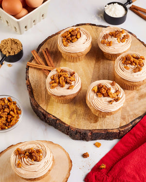 Sweet and Spicy Cinnamon Cupcakes