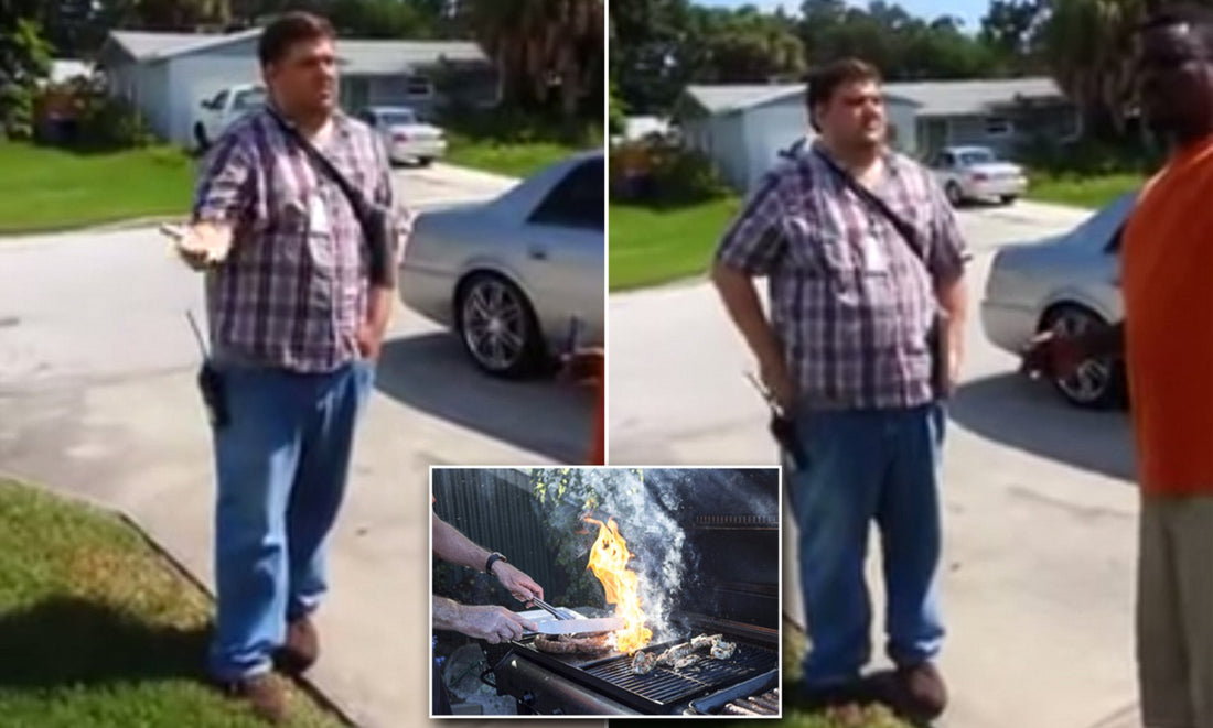 Official Tells Men Their Barbecue Smoke Cannot Cross Property Line (Video)