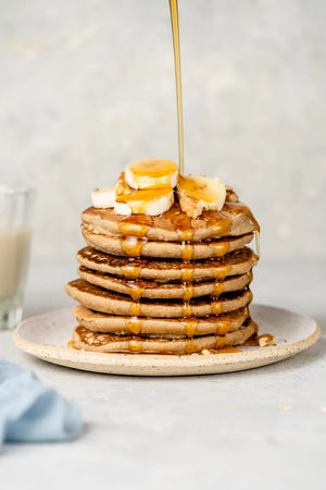 Healthy 3-Ingredient Vegan Pancakes