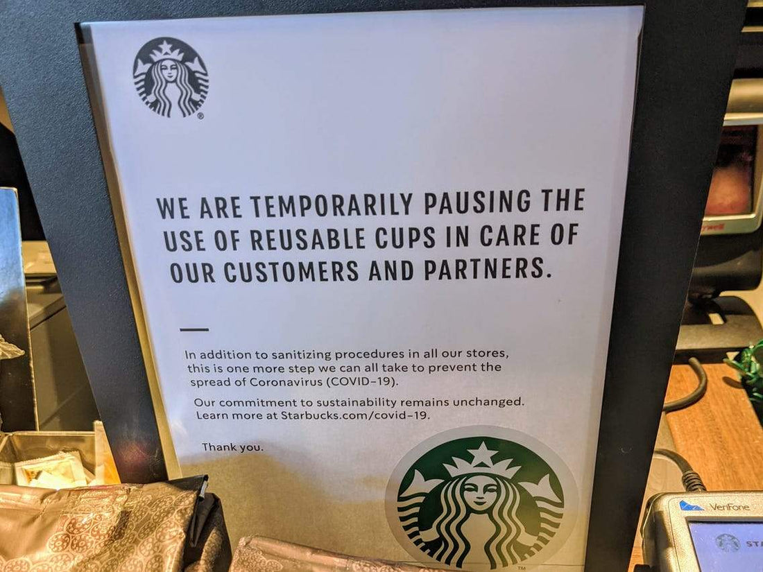 Starbucks Baristas Can No Longer Fill Reusable Cups