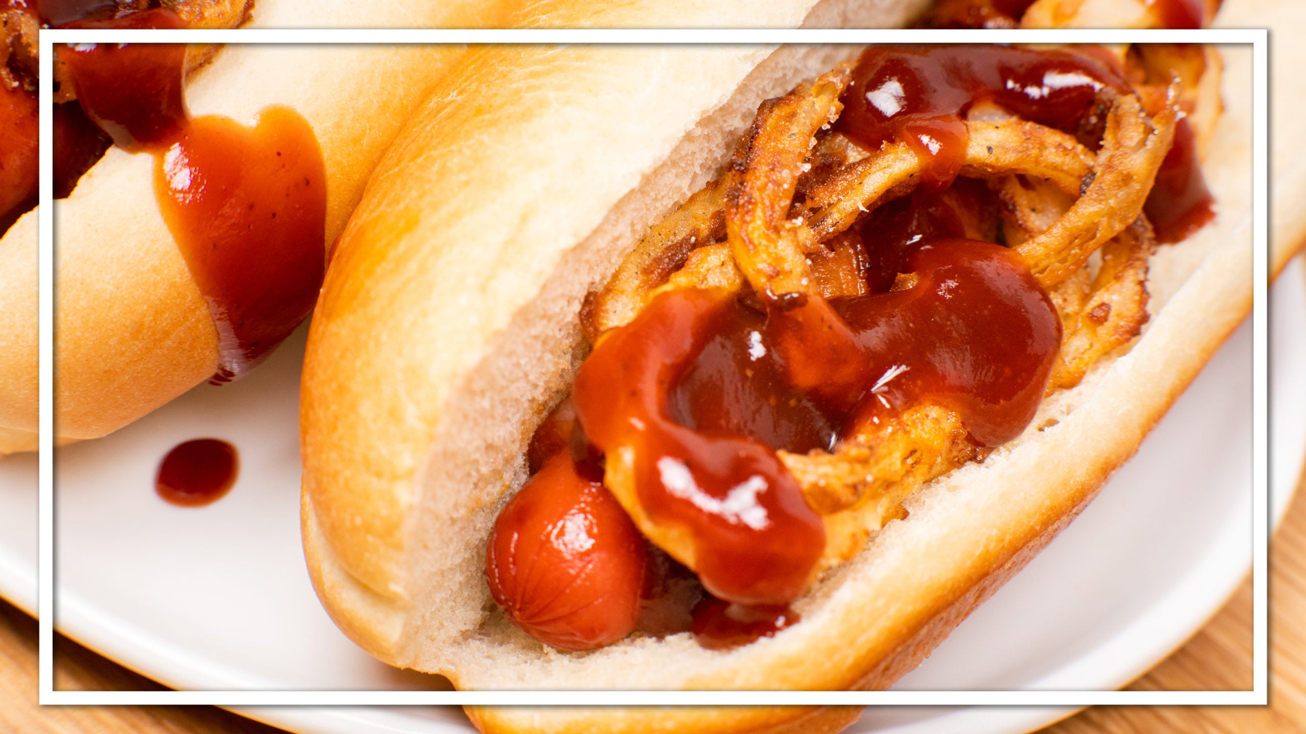 Fried Onion and Bacon Hot Dog Cooking Panda