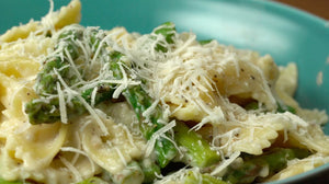 Creamy Lemon Asparagus Pasta