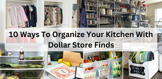 10 Ways To Organize Your Kitchen With Dollar Store Finds 00