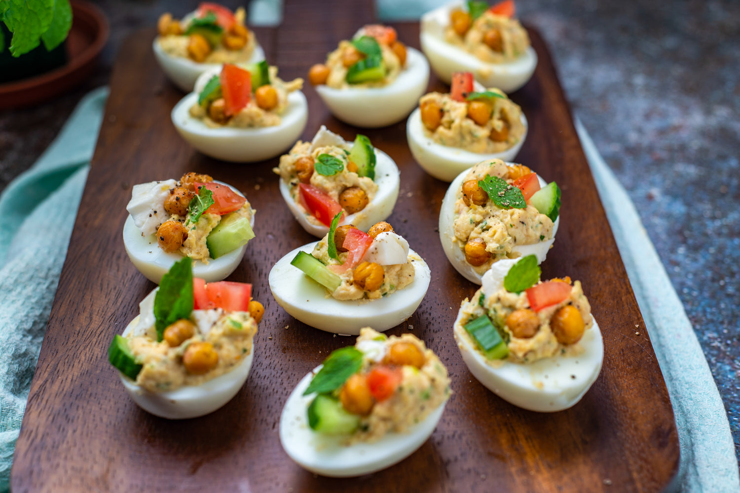 Arabic Deviled Eggs Cooking Panda