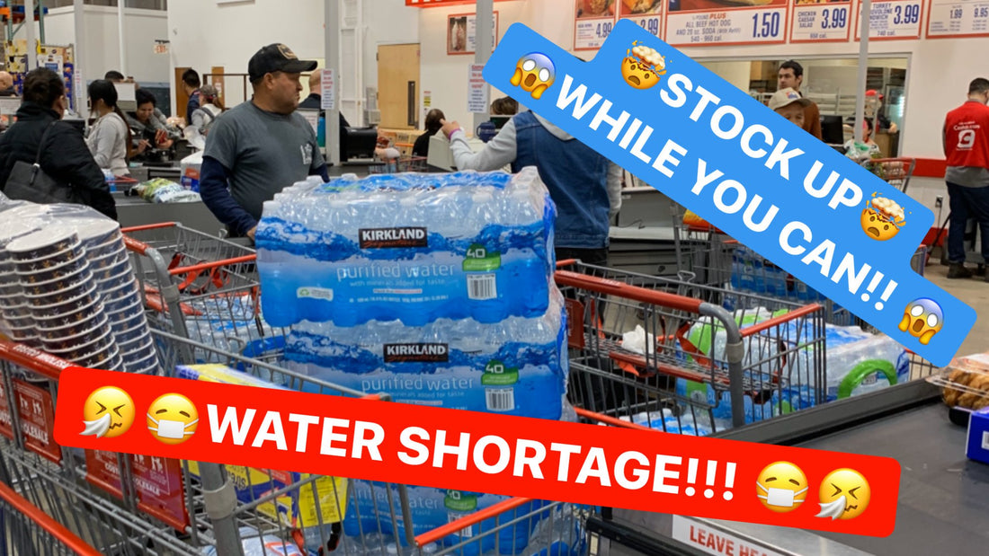 Costco is Limiting Water Cases due to Coronavirus Scare