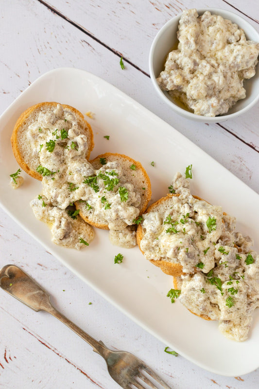 Sausage Gravy And Biscuits