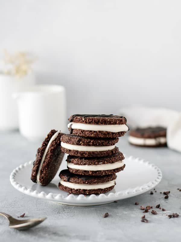 Chocolate Wafers with Coconut Filling