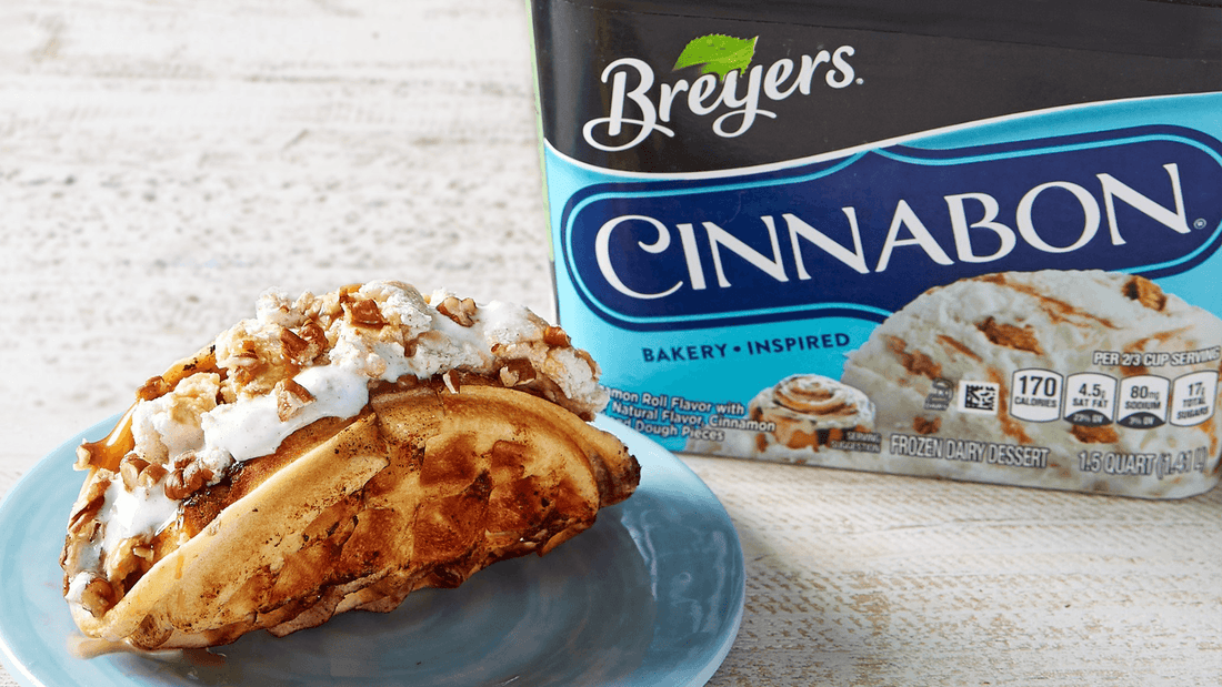 Breyers' and Cinnabon’s Ice Cream Serves up Ooey-Gooey Cinnamon Roll Goodness