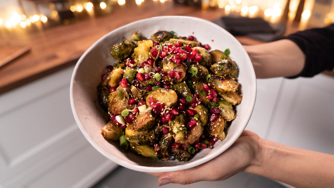 Miso Maple Brussels Sprouts