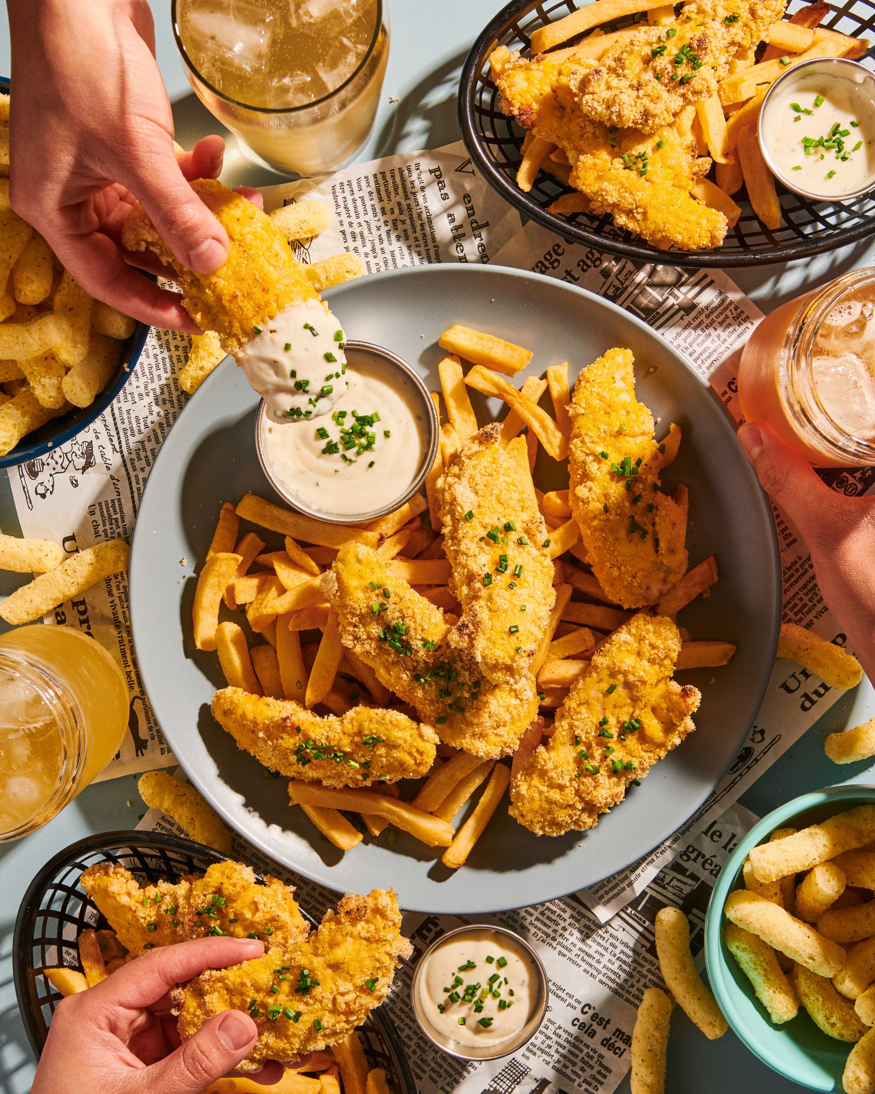 Sour Cream and Onion Chicken Tenders Cooking Panda