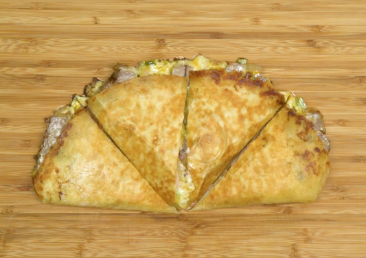 Cheesesteak Quesadilla