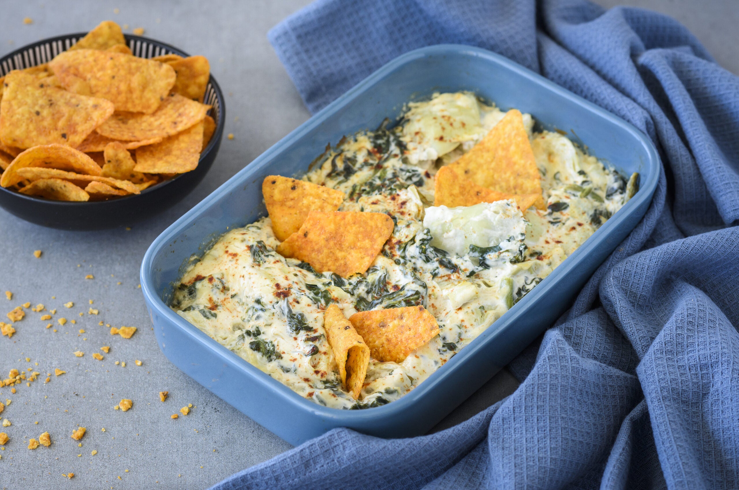 Cheesy Spinach Artichoke Dip Cooking Panda