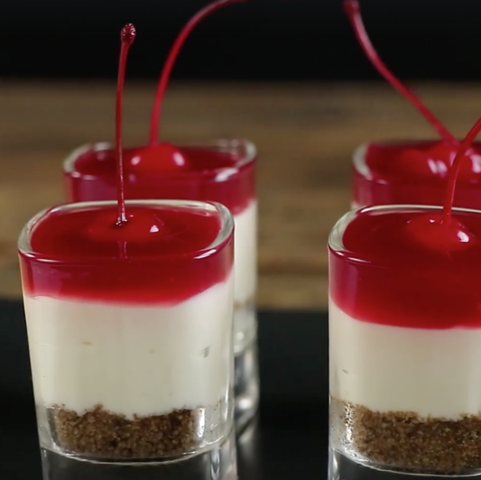 Cherry Cheesecake Whiskey Shot