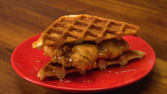 Chicken And Waffle Sandwiches