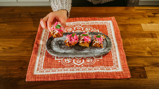 Chicken Tikka Rice Bites