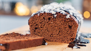 Chocolate Coconut Loaf Cake