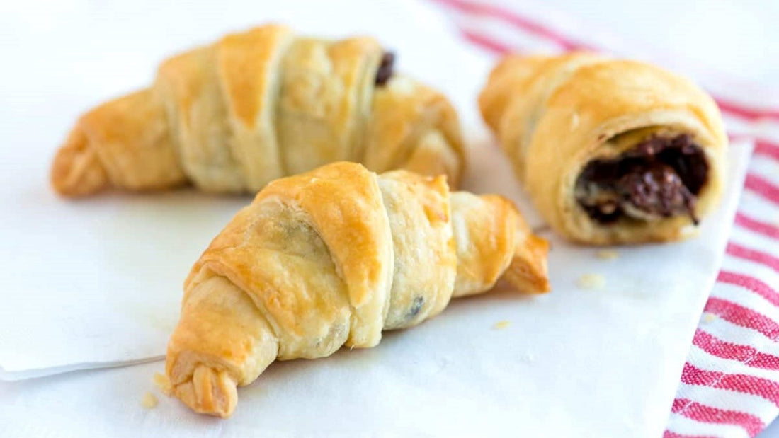 Quick & Easy “Cheater” Chocolate Croissants