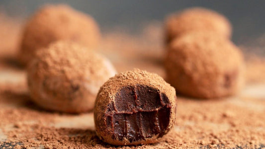 6 Ingredient Boozy Chocolate Truffles