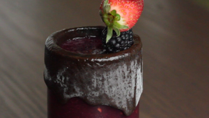 Chocolate Wine Berry Cooler