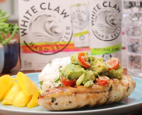 Cilantro Lime Chicken And Avocado Salsa||Cilantro Lime Chicken And Avocado Salsa