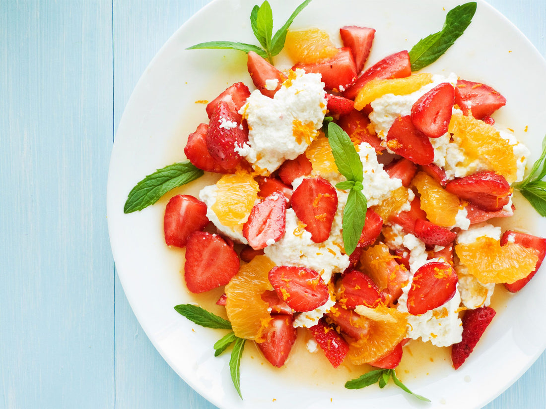 Citrus And Cottage Cheese Salad