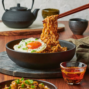 Spicy Soy Scallion Sesame Noodles